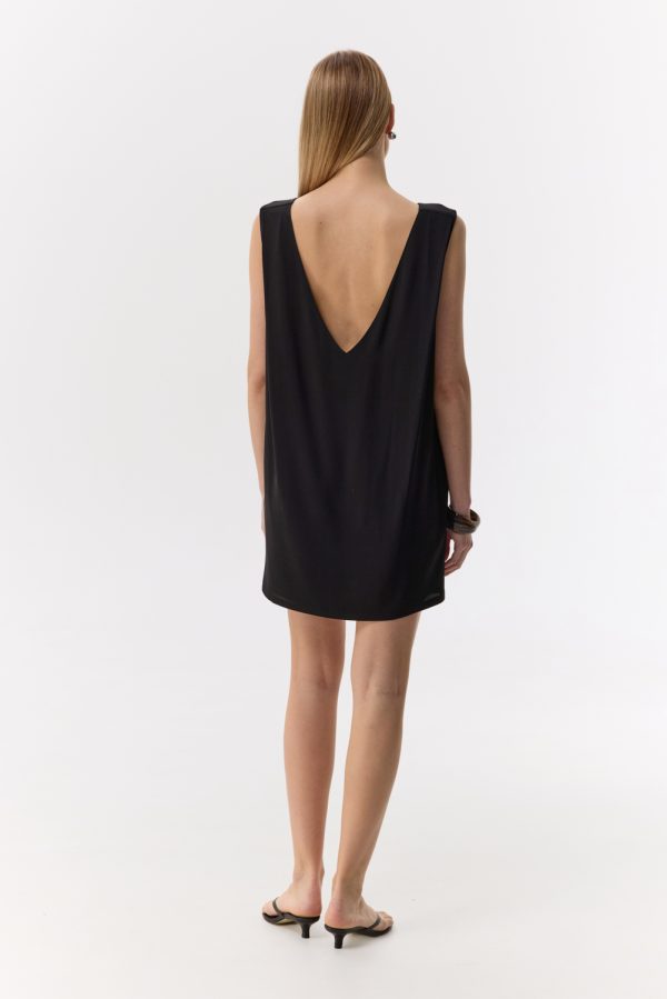 chinese dress ladies City Walk Sweetheart Lined Active Dress (Black) – La Belle Boutique