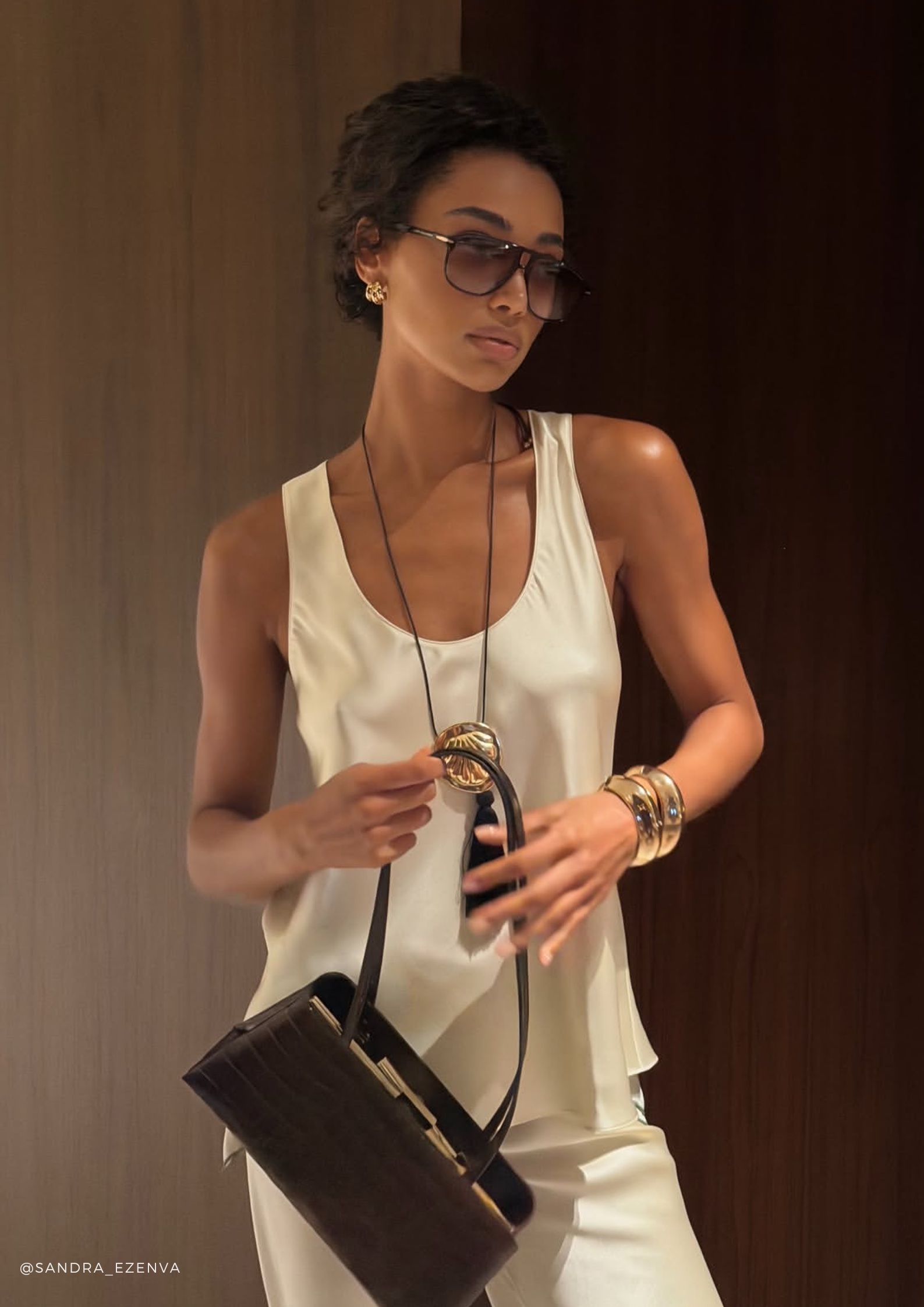 Шовковий топ Dana Butter-Cream - Image 5